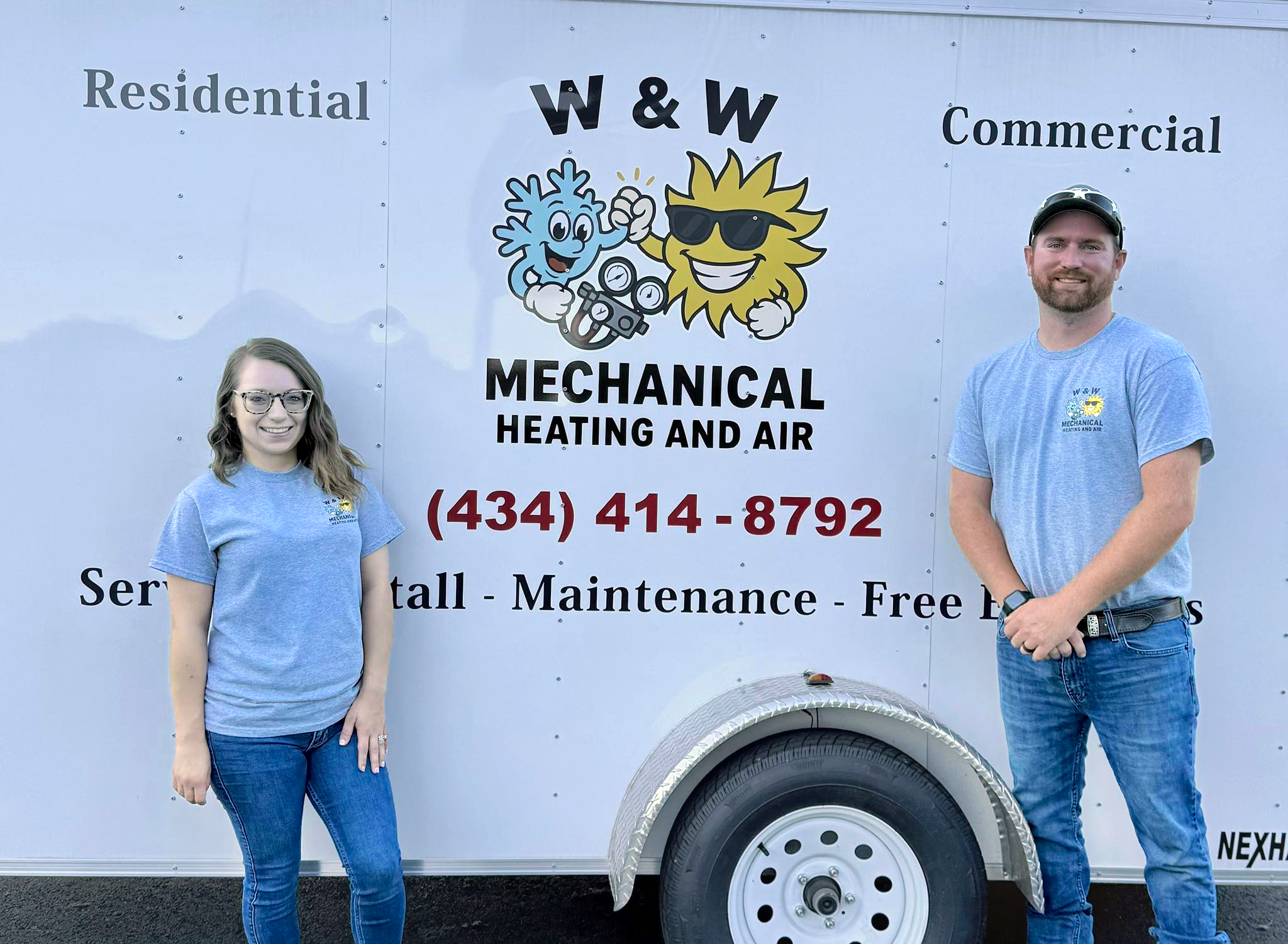 w and w mechanical team
