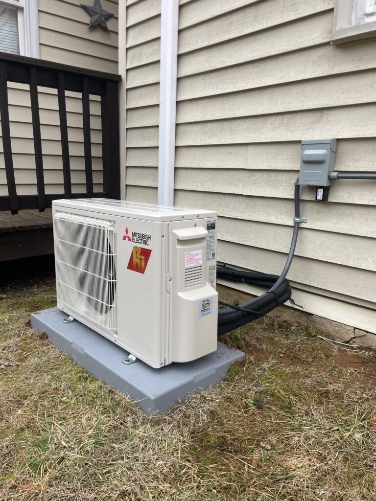 installed ductless mini split