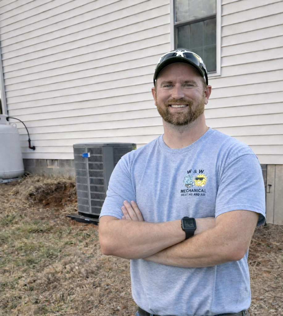 w and w mechanical heating and air smiling